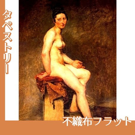 ドラクロワ「坐る裸婦・ローズ嬢」【タペストリー:不織布フラット100g】