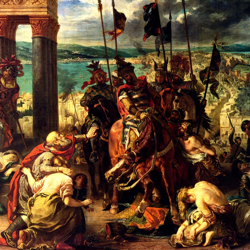 十字軍のコンスタンティノープル入城