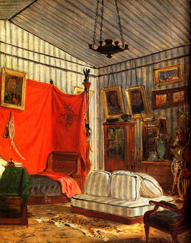 モルネー伯爵の居室