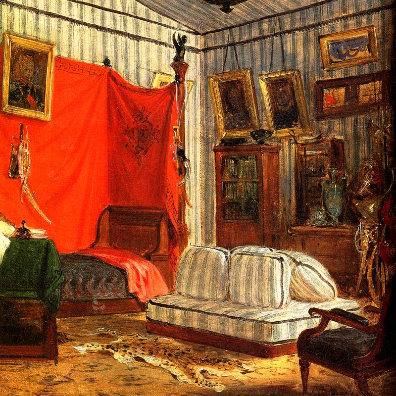 モルネー伯爵の居室
