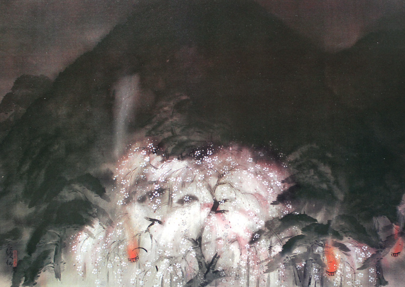 祇園夜桜